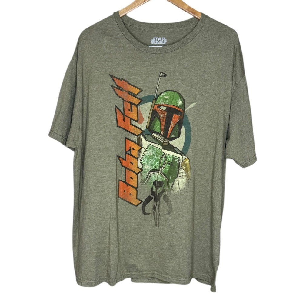 Star Wars Green Boba Fett Short Sleeve Tee